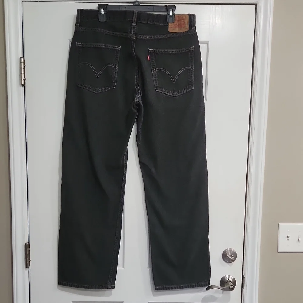 Levi's Black Straight Jeans Classic Style